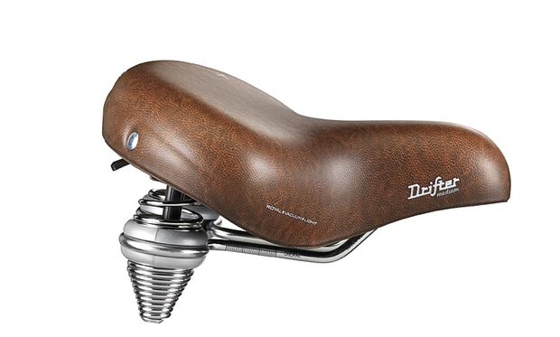Zadel Drifter Medium 251 x 221 mm unisex bruin