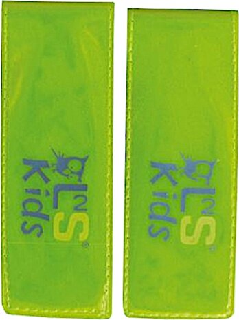 reflecterende armband Brassard junior geel 11 cm