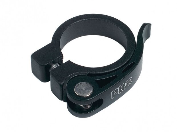 zadelpenklem quick release 34,9 mm zwart