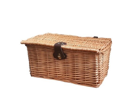 fietsmand Rotan 45 liter 48 x 36 x 26 cm bruin