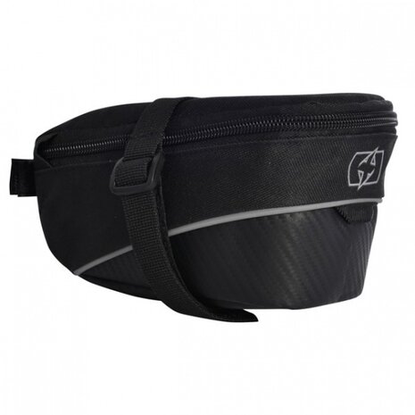 zadeltas Strap 1,4 liter zwart