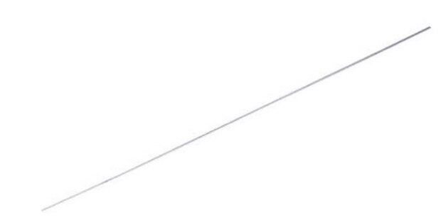 reserveonderdeel lakdoek ijzerdraad 75 cm zilver per stuk