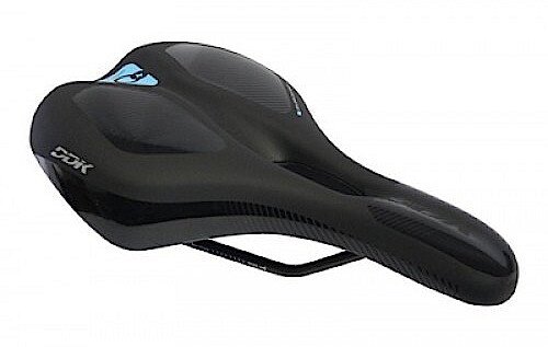 zadel Comfort Plus Ergo Sport heren 170 mm zwart