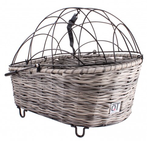 hondenmand Enna 2.0 achter 55 liter donkergrijs