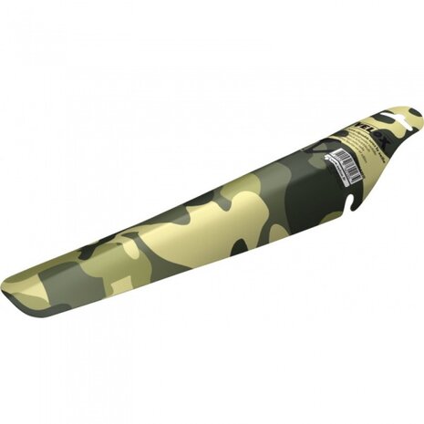 achterspatbord Camouflage 34 cm polypropyleen groen