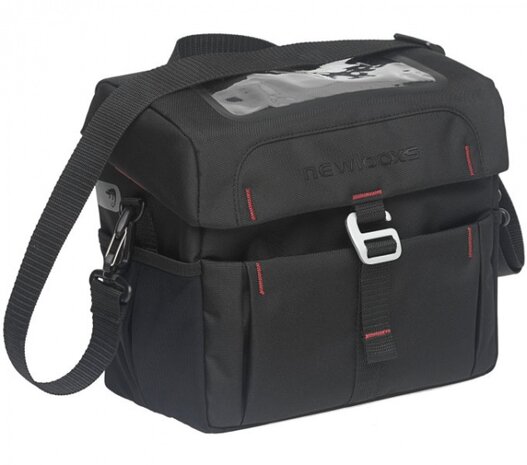 stuurtas Vigo 8,5 liter 25,5 x 23 cm zwart
