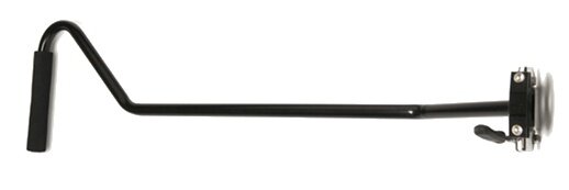 duwstang 60 cm staal 20-29 mm zwart