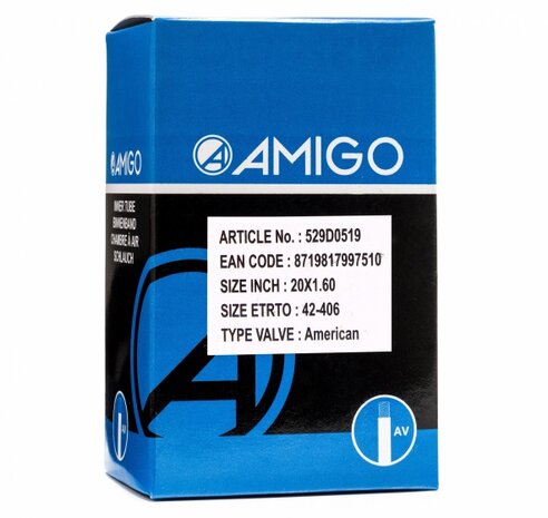 Binnenband 20 x 1.60 (42-406) AV 48 mm