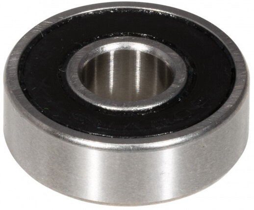 kogellager 608-2RS-Max 22 x 8 x 7 mm staal zilver
