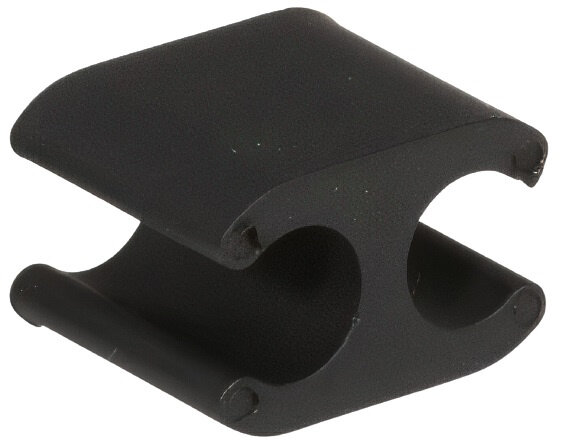 kabelclips voor remkabels 5,0 / 5,0 mm zwart 50 stuks