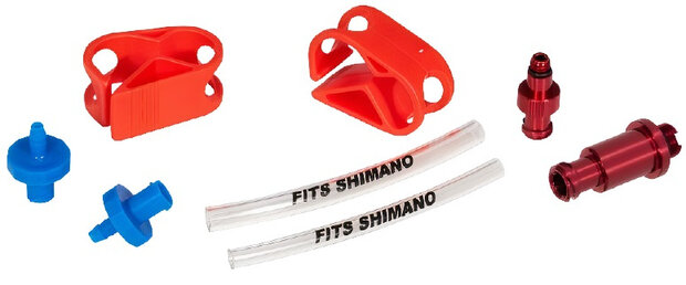ontluchtingsadapterset Shimano 8-delig