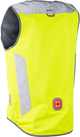 veiligheidsvest Tegra katoen/PU geel maat XL