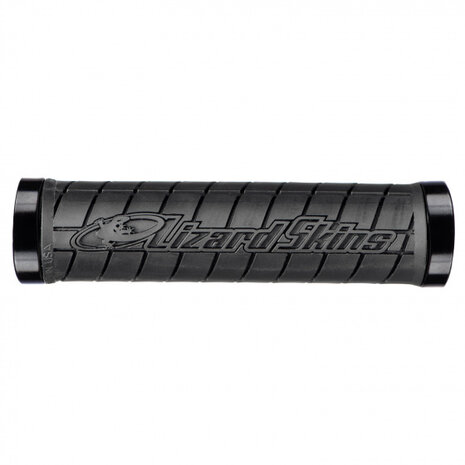 handvat Logo 130 mm rubber zwart 12-delig