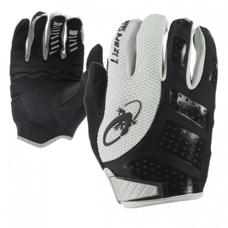 fietshandschoenen Monitor su&egrave;de grijs/zwart mt XXS