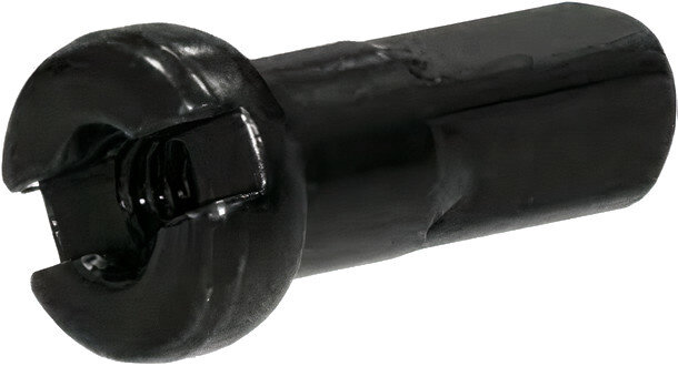 spaaknippels 13G-14 mm-FG2.6 messing zwart 144 stuks