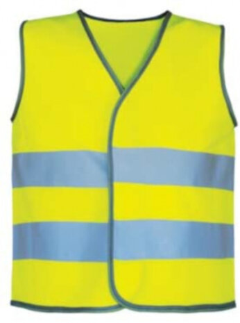 veiligheidshesje NeonKid polyester geel maat one-size