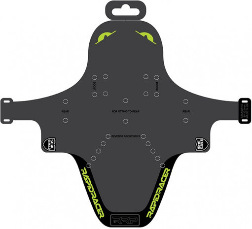 spatbord EnduroGuard MTB 80-120 mm neongeel