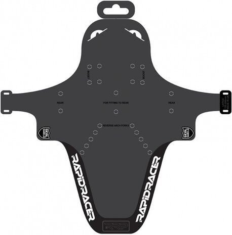 spatbord EnduroGuard MTB 130-200 mm wit