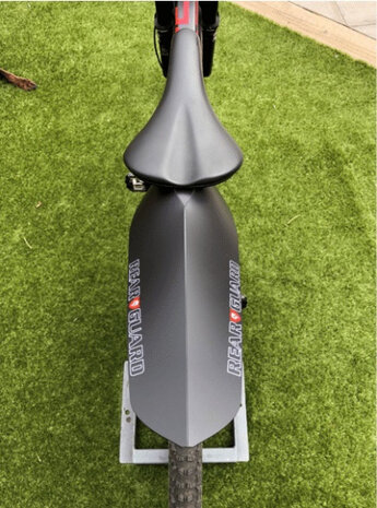 spatbord RearGuard Off Road 20 cm wit