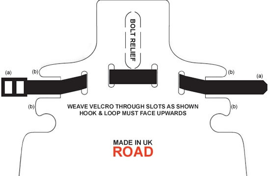 achterspatbord RearGuard Fizik ICS zwart