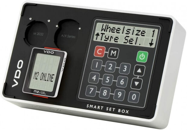 accessoireset Smart Box fietscomputers 15 x 10 cm zwart