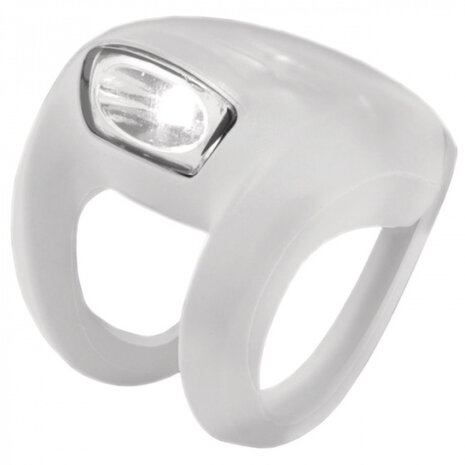 voorlicht Frog Strobe batterij 31,8 mm siliconen wit