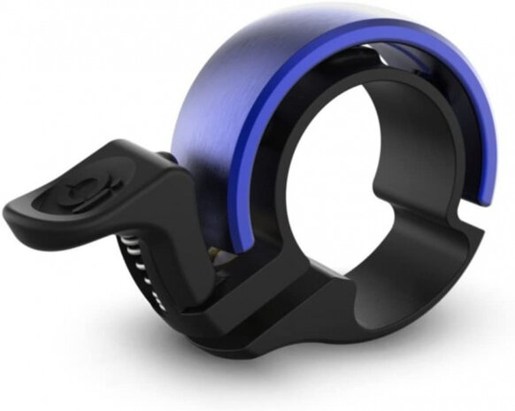 fietsbel Oi Bell 23,8-31,8 mm aluminium blauw