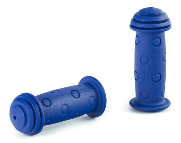 handvatten jongens 100 x 22 mm rubber blauw 2 stuks