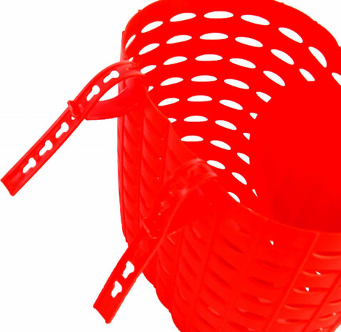 fietsmand Cars jongens 20 x 15 cm rood