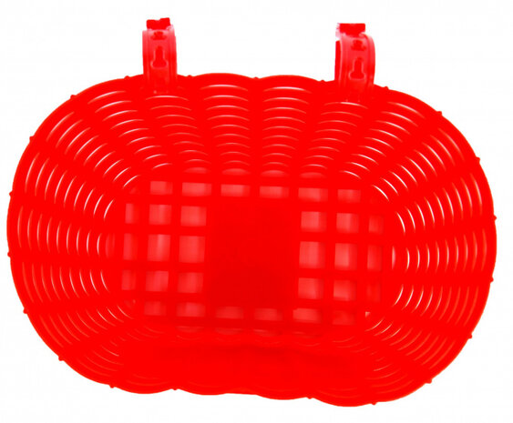 fietsmand Cars jongens 20 x 15 cm rood