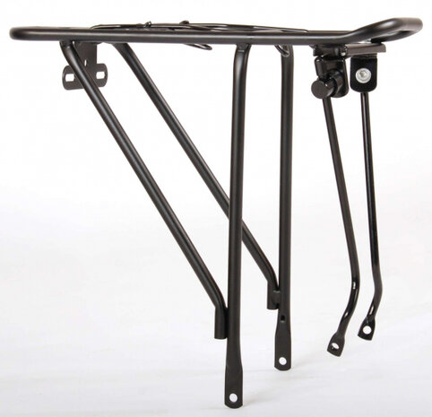 bagagedrager junior 20 inch staal zwart