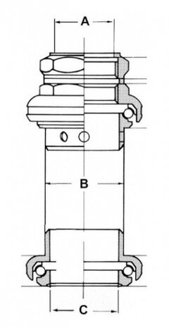balhoofdstel ZS44/56 LB zwart 9-delig