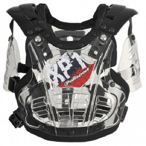 body protector Mini XP-1 junior zwart one-size