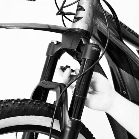spatbordset Mud Pro 26/29 inch zwart