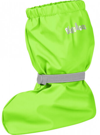 regenhoezen neon junior polyester groen maat 23-30