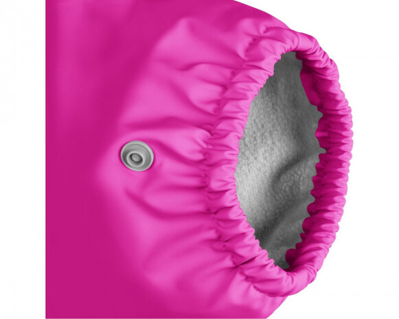 regenhoezen neon junior polyester roze maat 17-22