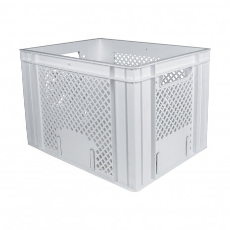 fietskrat 31,2 liter 40 x 30 cm wit