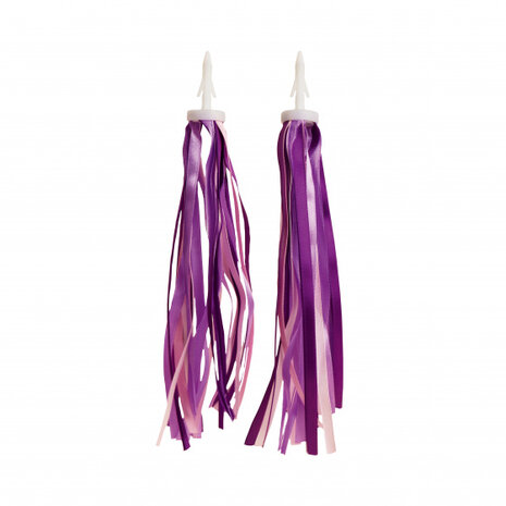 stuurslingers meisjes 35 cm roze/paars 2 stuks