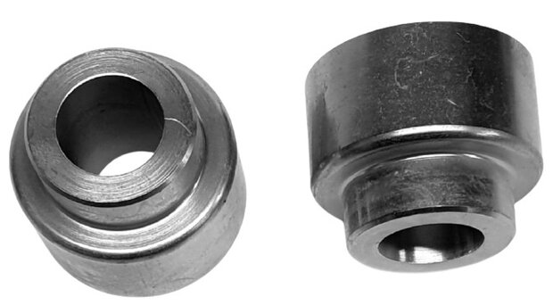 fittings OS-TRC 20 mm staal zilver 2 stuks