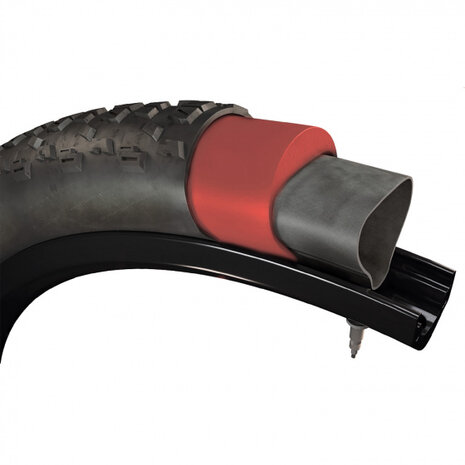 lekbescherming 3-in-1 Armour 27.5 x 2.6-3.0 schuim rood