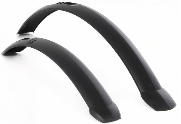 spatbordset Taipan MTB 26 inch 55 mm zwart