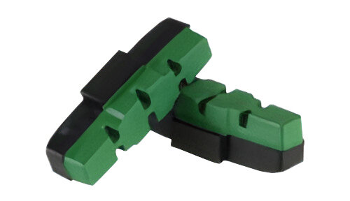 remblokken Magura HS 4,5 cm groen/zwart 4 stuks