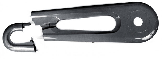 kettingkast Linea 2 Lang 28-inch 64 x 19 cm grijs