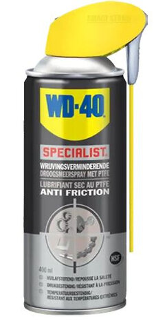 droogsmeerspray Specialist met Ptfe 250 ml zwart