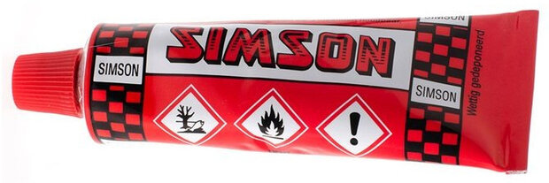 knijptube Solutie bandenplak 10 ml rood 12 stuks
