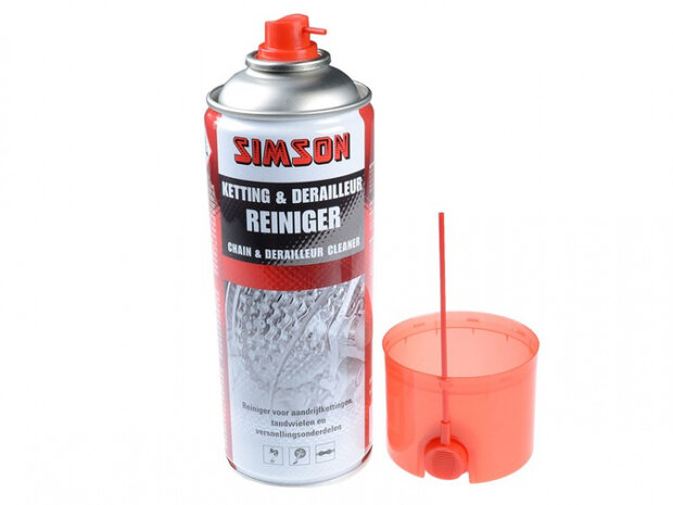 kettingreiniger 400 ml rood
