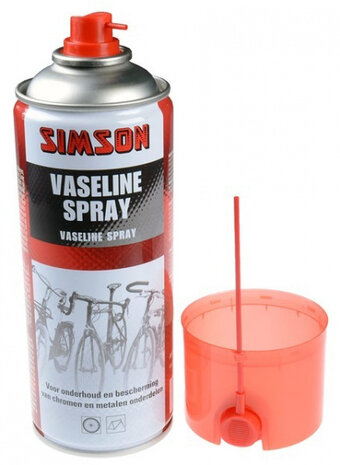 vaselinespray 400 ml rood