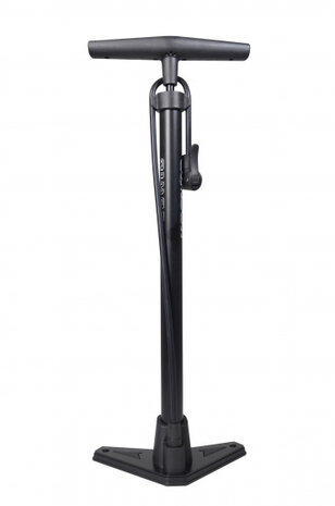 fietspomp Basic 8 bar/116 PSI 66,6 cm staal zwart