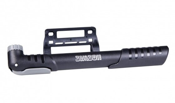 framepomp Basic 4 bar/58 psi 24 cm zwart