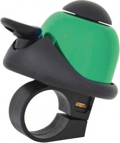 fietsbel Design Alloy 34 mm aluminium groen